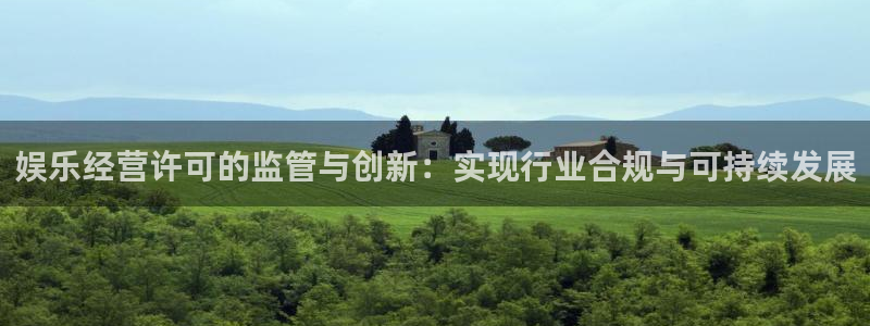 运达娱乐网页版：娱乐经营许可的监管与创新：实现行业合规与可持续发展